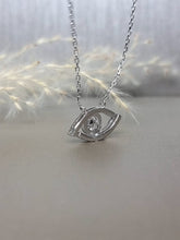 Load image into Gallery viewer, 0.50ct Round Brilliant Cut Moissanite Diamond Necklace