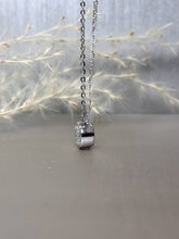 Load image into Gallery viewer, 1.00ct Round Brilliant Cut Bezel Moissanite Diamond Necklace