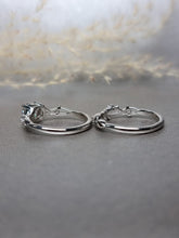 Load image into Gallery viewer, 1.00ct Double-Up(2 in 1) Round Brilliant Cut Moissanite Diamond Ring