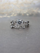 Load image into Gallery viewer, 1.00ct Double-Up(2 in 1) Round Brilliant Cut Moissanite Diamond Ring