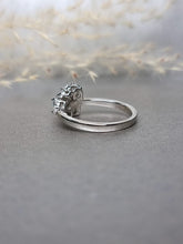 Load image into Gallery viewer, Trinity Round Brilliant Cut Moissanite Diamond Ring