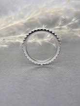 Load image into Gallery viewer, Full Eternity Diamond Simulant Ring