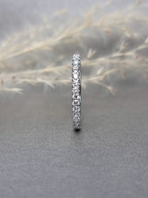 Load image into Gallery viewer, Full Eternity Diamond Simulant Ring