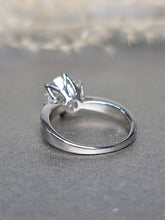Load image into Gallery viewer, 3.00ct Round Brilliant Cut Moissanite Diamond Ring