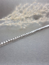 Load image into Gallery viewer, 0.10ct each Round Brilliant Moissanite Diamond Classic Tennis Bracelet