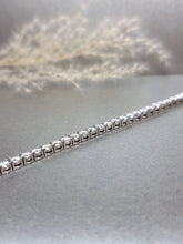 Load image into Gallery viewer, 0.30ct Each Round Brilliant Cut Moissanite Diamond Tennis Bracelet