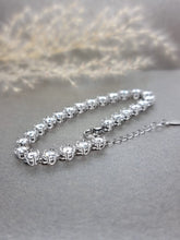 Load image into Gallery viewer, 0.30ct x 25pcs Round Brilliant Cut Moissanite Diamond Tennis Bracelet