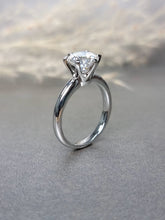 Load image into Gallery viewer, 2.00ct Round Brilliant Cut Moissanite Diamond Classic Ring