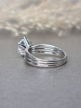 Load image into Gallery viewer, 2.00ct Round Brilliant Cut Moissanite Diamond Ring