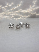 Load image into Gallery viewer, 0.50ct/Ea Moissanite Diamond Classic 6 Prongs Earrings