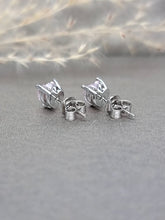 Load image into Gallery viewer, 1.00ct/Ea Heart Shape Vivid Pink Diamond Simulant Earring