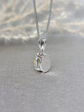Load image into Gallery viewer, 2.00ct Oval Shape Vivid Yellow Diamond Simulant Necklace