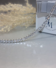 Load image into Gallery viewer, 8.48ct Lab Grown Diamond Tennis Bracelet 18k White Gold
