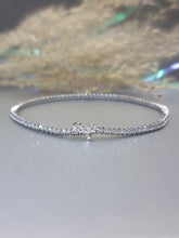 Load image into Gallery viewer, 2.35ct Lab Grown Diamond Tennis Bracelet 10k White Gold
