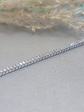 Load image into Gallery viewer, 2.35ct Lab Grown Diamond Tennis Bracelet 10k White Gold
