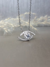 Load image into Gallery viewer, 0.50ct Round Brilliant Cut Moissanite Diamond Necklace
