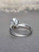 Load image into Gallery viewer, 3.00ct Round Brilliant Cut Moissanite Diamond Ring
