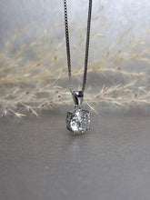 Load image into Gallery viewer, 2.00ct Round Brilliant Cut 4 Prongs Classic Moissanite Diamond Necklace
