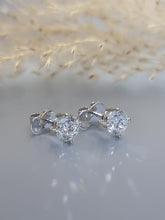 Load image into Gallery viewer, Super Flash Deal 2.02ct-2.38ct Lab Grown Diamond 10k White Gold Ear Studs
