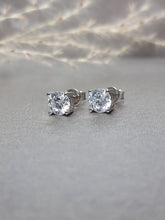 Load image into Gallery viewer, 1.00ct/Ea Moissanite Diamond Classic 4 Prongs Earrings
