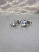 Load image into Gallery viewer, 1.00ct/Ea Moissanite Diamond Classic 6 Prongs Earrings
